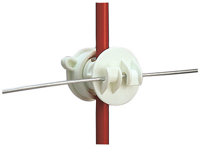 GALLAGHER NORTH AMERICA G65514 ELECTRIC FENCE ROD INSULATOR, SCREW-ON, 