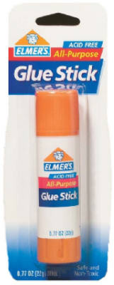ELMER'S PRODUCTS E515 GLUE,STICK,LARGE,.77OZ