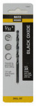 DISSTON COMPANY 119917 BLACK OXIDE DRILL BITS, 135 SPLIT POINT,