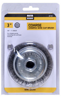 DISSTON COMPANY 307199 3-INCH CRIMPED WIRE CUP BRUSH