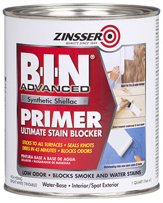 ZINSSER 271009 B.I.N. ADVANCED SYNTHETIC SHELLAC, BRIGH