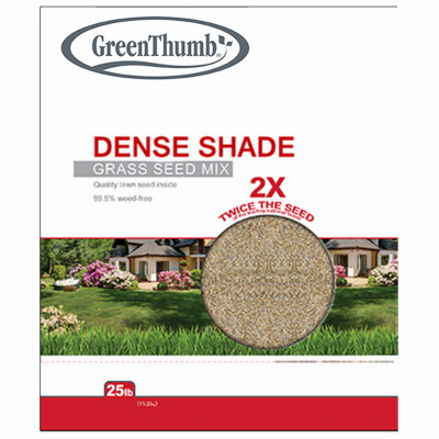 BARENBRUG USA GTSHD25 DENSE SHADE GRASS SEED MIX, 25-LBS., COV