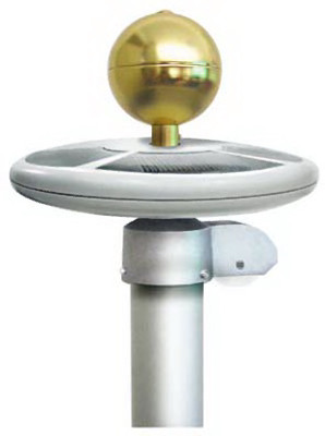 ANNIN FLAGMAKERS 752500 FLAG POLE SOLAR LIGHT