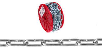 APEX TOOL GROUP 0722827 2/0 COIL CHAIN, 40-FT.