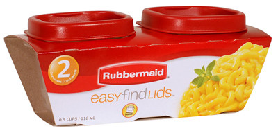 RUBBERMAID COMMERCIAL PRODUCTS 2049347 EASY-FIND LID FOOD STORAGE CONTAINERS, 0