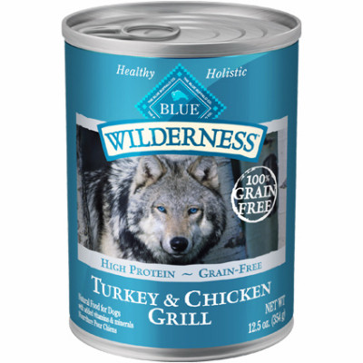 AMERICAN DISTRIBUTION & MFG CO 800185 TURKEY/CHICKEN GRILL DOG FOOD, 12.5-OZ.