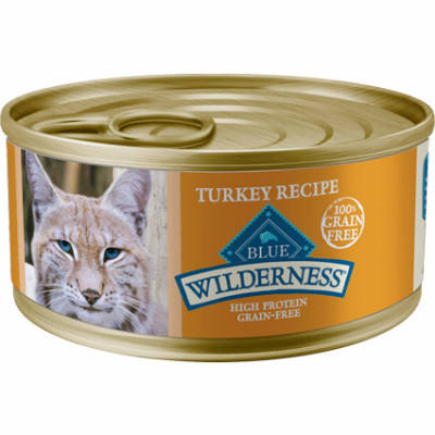 AMERICAN DISTRIBUTION & MFG CO 800451 WILDERNESS CAT FOOD, TURKEY, 5.5-OZ.