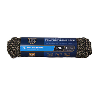 RICHELIEU HARDWARE 642851 CAMO ROPE, 3/8-IN. X 100-FT.
