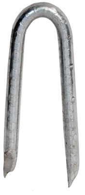HILLMAN GROUP 461477 FENCE STAPLES, HOT-DIPPED GALVANIZED, 1-