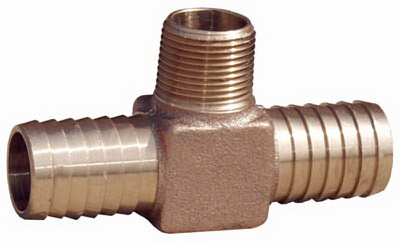 WATER SOURCE LLC HT175NL HYDRANT TEE, 1 X 3/4-IN. MPT