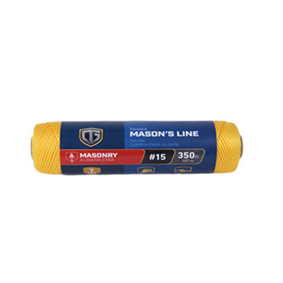 RICHELIEU HARDWARE 642331 NYLON MASON LINE TWINE, TWISTED, GOLD, #