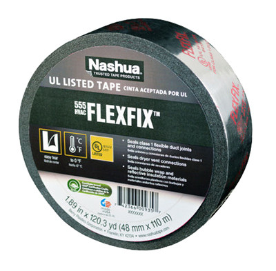 BERRY PLASTICS 1529786 METALLIC FLEXFIX TAPE, 1.89 IN. X 120-YD