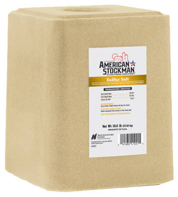 COMPASS 2274751 SULPHUR BLOCK AG SALT, 50-LBS.