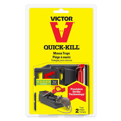 WOODSTREAM M122 QUICK KILL MOUSE TRAP, 2-PK.