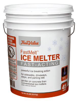 COMPASS 2278014 FAST MELT ICE MELTER, 45-LB. PAIL