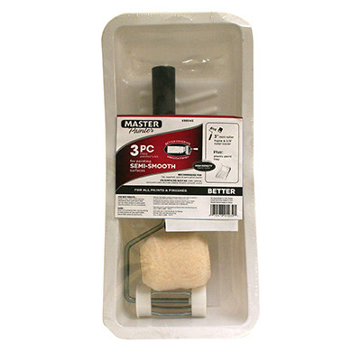 TRUE VALUE MFG COMPANY MPSTS-3PC 3-PC. 3-IN. PAINT TRAY SET