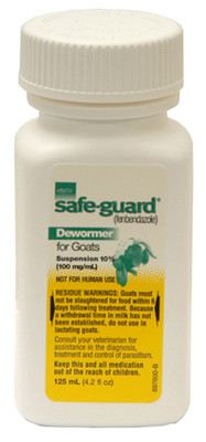 ANIMAL HEALTH INTERNATIONAL 15812454 GOAT DEWORMER, 125-ML.