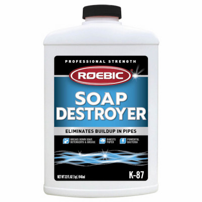 ROEBIC LABORATORIES K-87SD-Q4 SOAP GREASE & PAPER DIGESTER, QT.