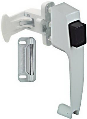 NATIONAL MANUFACTURING SALES CO. N213-074 SCREEN & STORM DOOR LATCH, PUSH-BUTTON, 