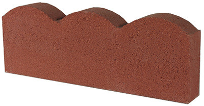 OLDCASTLE INC. 14200690 SCALLOPCONCRETEEDGER,RED,16-IN.