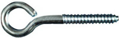 NATIONAL MANUFACTURING SALES CO. N220-707 LAG SCREW EYE, ZINC, 3/8 X 4-1/2-IN.