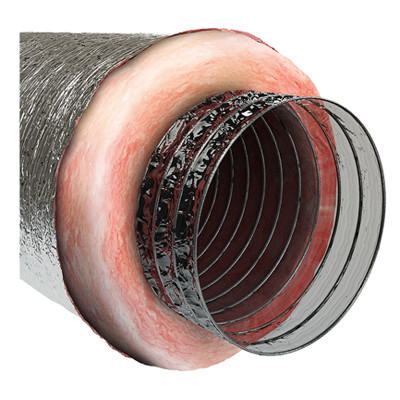 IMPERIAL MANUFACTURING MEA-0625-6 MEA AIR DUCT, POLYESTER CORE, METALIZED 