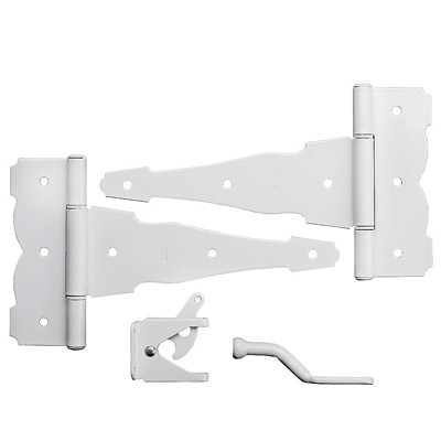 NATIONAL MANUFACTURING SALES CO. N109-003 DECORATIVE GATE KIT, WHITE