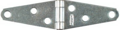 NATIONAL MANUFACTURING SALES CO. N127-365 2-PK., 2-IN. ZINC STRAP/GATE HINGES