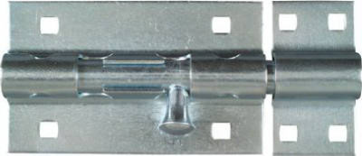 NATIONAL MANUFACTURING SALES CO. N151-118 DOOR BARREL BOLT, HEAVY-DUTY, ZINC, 5-IN