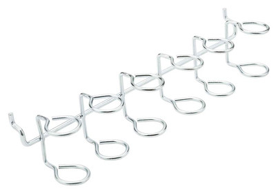 NATIONAL MANUFACTURING SALES CO. N180-040 MULTIPLE PEGBOARD TOOL HOLDERS, ZINC-PLA