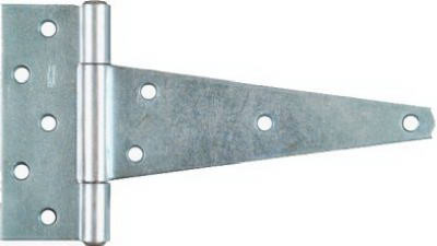 NATIONAL MANUFACTURING SALES CO. N128-900 10-IN. ZINC EXTRA HEAVY "T" HINGE