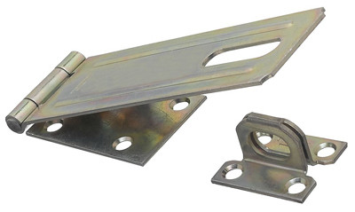 NATIONAL MANUFACTURING SALES CO. N102-459 6-IN. ZINC SAFETY HASP