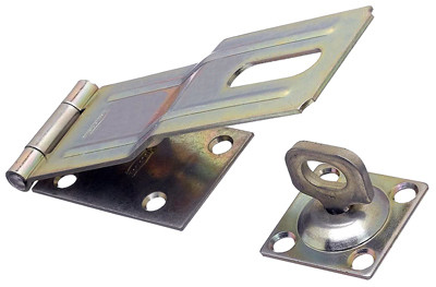 NATIONAL MANUFACTURING SALES CO. N102-962 6-IN. ZINC SWIVEL SAFETY HASP