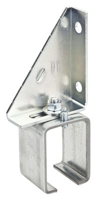 NATIONAL MANUFACTURING SALES CO. N104-695 SINGLE SPLICE BRACKET, GALVANIZED