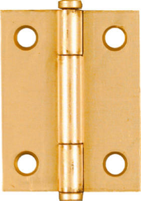 NATIONAL MANUFACTURING SALES CO. N146-639 2-INCH BRASS CABINET HINGE