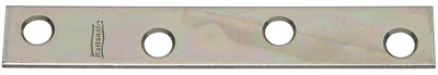 NATIONAL MANUFACTURING SALES CO. N114-405 4-PK., 4 X 5/8-IN. ZINC MENDING PLATE