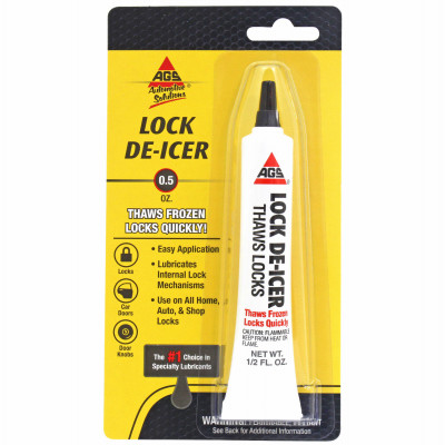 AGS COMPANY MZ-1 LOCK DE-ICER, .5-OZ.