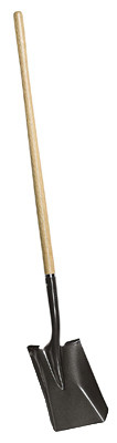 AMES TRUE TEMPER 263123100 SQUARE-POINT DIRT SHOVEL, 44-IN. HANDLE
