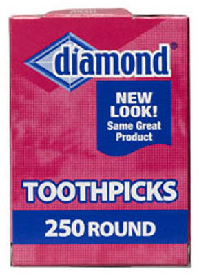 ROYAL OAK ENTERPRISES LLC 535376822 250 ROUND TOOTHPICKS