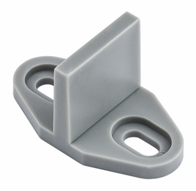 NATIONAL MANUFACTURING SALES CO. N187-090 POCKET DOOR FLOOR GUIDE, SINGLE, GRAY