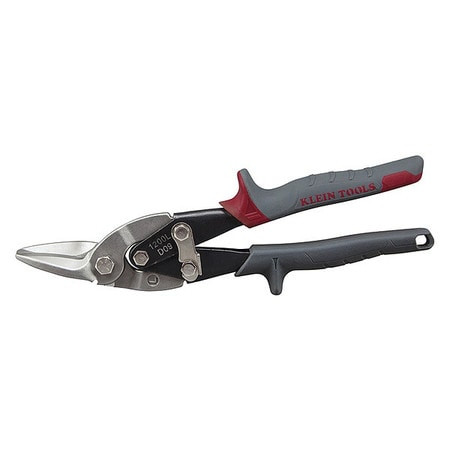 KLEIN TOOLS 1200L AVIATION SNIPS WITH WIRE CUTTER, LEFT