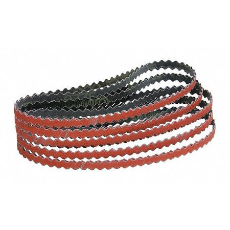 DYNABRADE 91386 1/2" X 24" SCALLOPED EDGE BELT 120 GRIT 
