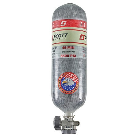 3M 200969-01 SCBA CYLINDER,5500 PSI,45 MIN.,FILLED
