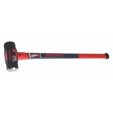 RAZOR-BACK 3115000 SLEDGEHAMMER,NO.10,34" FIBERGLASS HANDLE