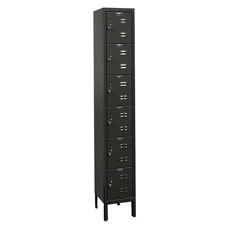 HALLOWELL U1288-6A-ME HALLOWELL® 6-TIER 6 DOOR PREMIUM LO