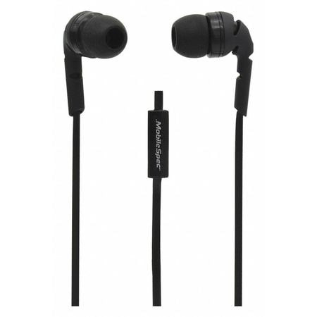 MOBILESPEC MBS10111 HEADSETS 3 FT CORD
