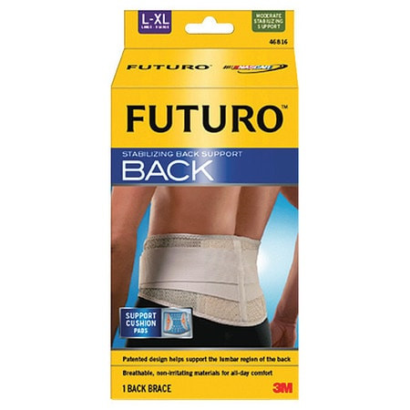 FUTURO 46816ENR STABILIZING BACK SUPPORT L/XL PK2