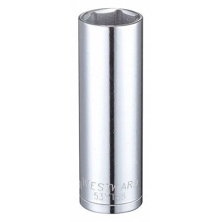 WESTWARD 53YT58 SOCKET 3/8 DRIVE METRIC 15MM SOCKET SZ