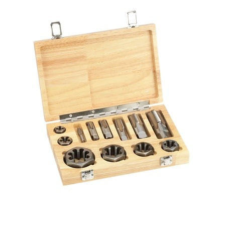 HHIP 1011-3312 TAP/DIE SET 12PC NPT