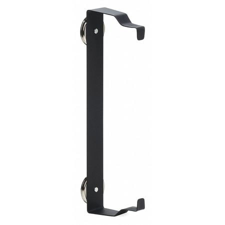 SPILLTECH A-MAGRACK MAGNETIC ROLL HOLDER DISPENSER,BLK,STEEL